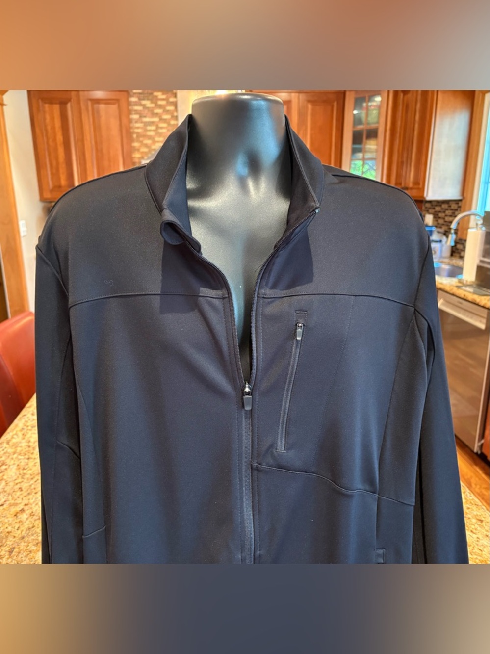 ID Ideology‎ Men's Moisture-Wicking Full-Zip Jacket. XXL - Picture 5 of 7